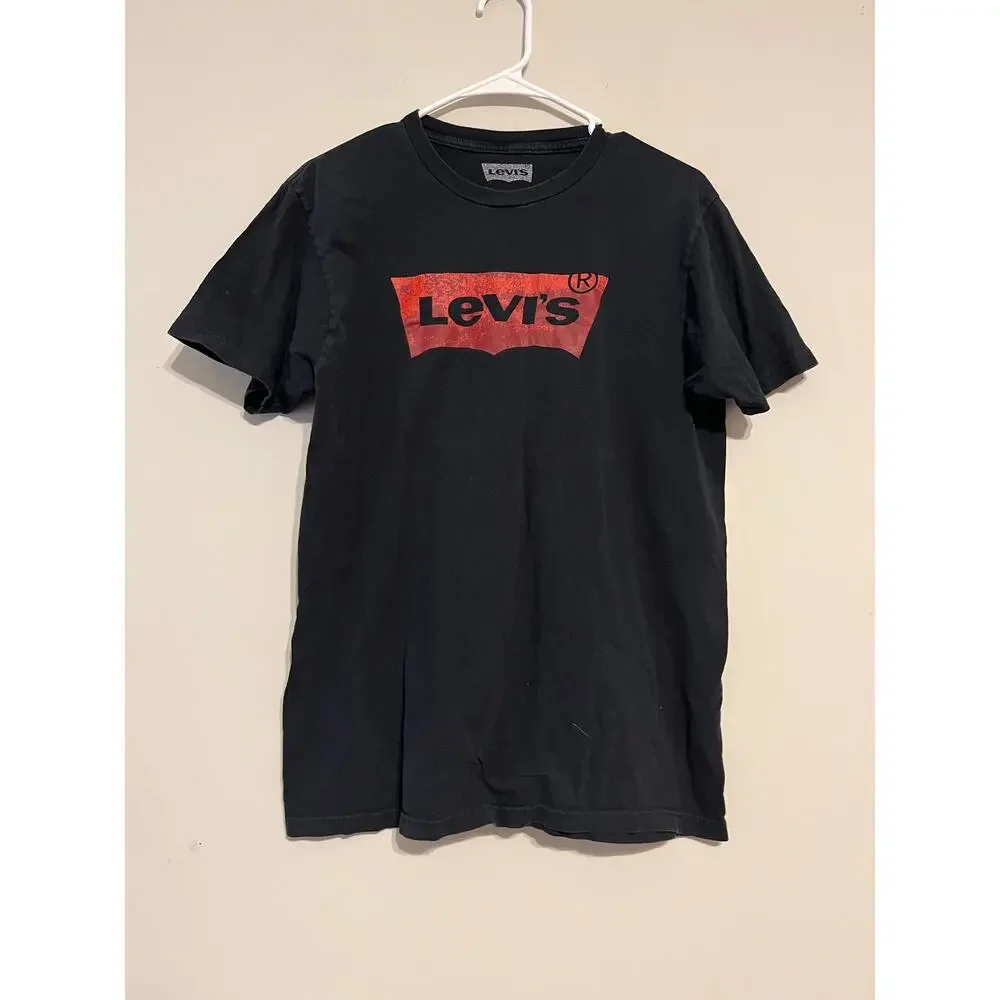 Bundle of 3 Short Sleeve Tees Henley Black Red Size M
